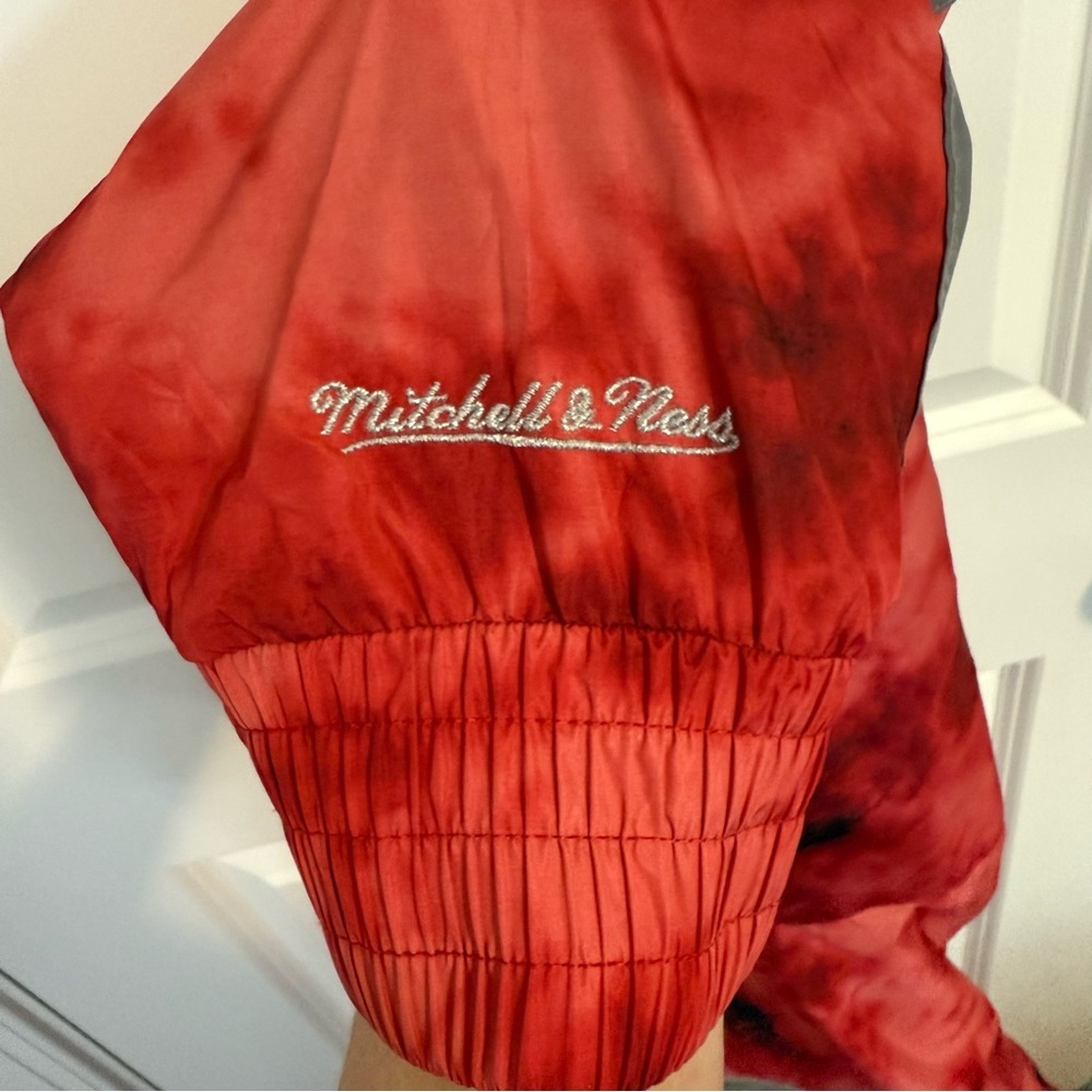Hardwood Classics Mitchell & Ness Houston Rockets Women’s XL Windbreaker Jacket - Picture 4 of 5